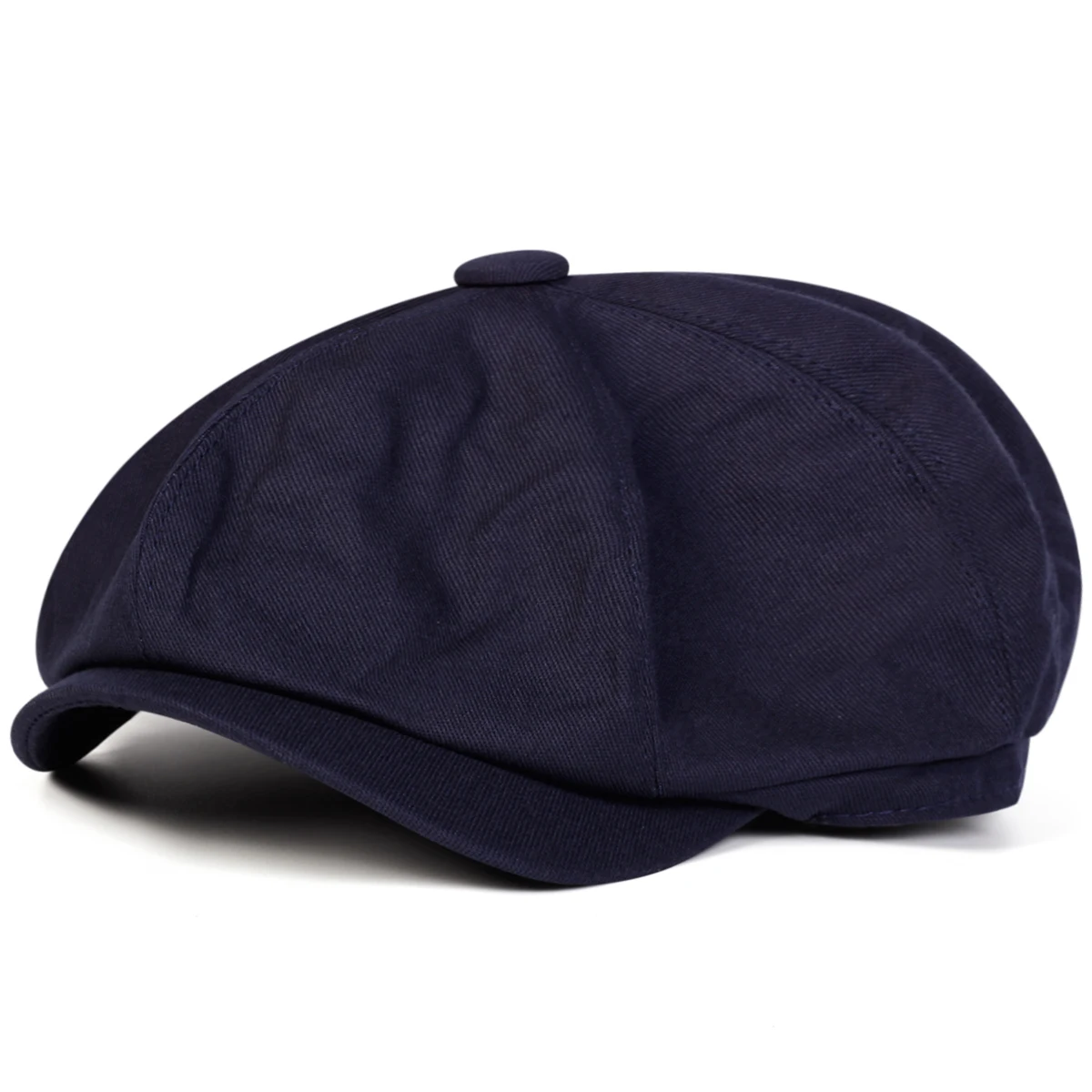 Herren Retro Newsboy Caps Genähte Baskenmützen Herbst Winter Vintage Maler Achteckige Hüte Gorras – Detail 3