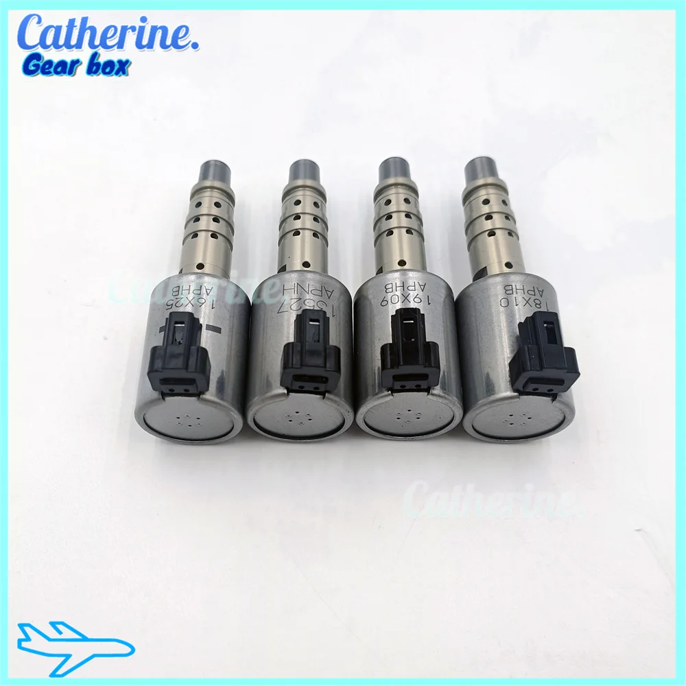 

RE0F11A JF015E CVT Solenoid Kit Automatic Transmission Valve Body Solenoid 2nd Generation 4PCS/SET for Nissan Tiida