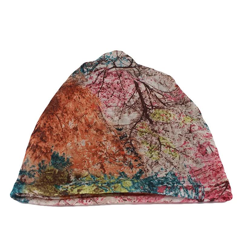 Neue Sommer Mode Frauen Mützen Casual Outdoor Atmungsaktive Spitze Mädchen Tanz Hut Schal Weiche Blumen Beanie Stricken Warme Postpartale Hut – Detail 5