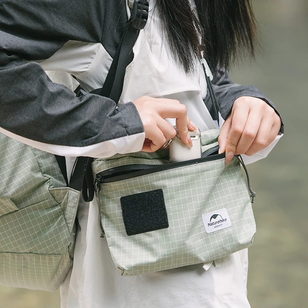 Naturehike Outdoor Casual Umhängetasche, Unisex Kleine Taschen, Reise-Umhängetasche, Wasserdichte Freizeit-Umhängetasche, Sommer – Detail 2