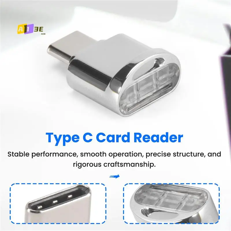 

Адаптер устройства чтения карт памяти A13E-Micro-SD, USB Type C к устройства чтения карт Micro-SD/TF Адаптер карты Micro-SD для HUAWEI Type-C