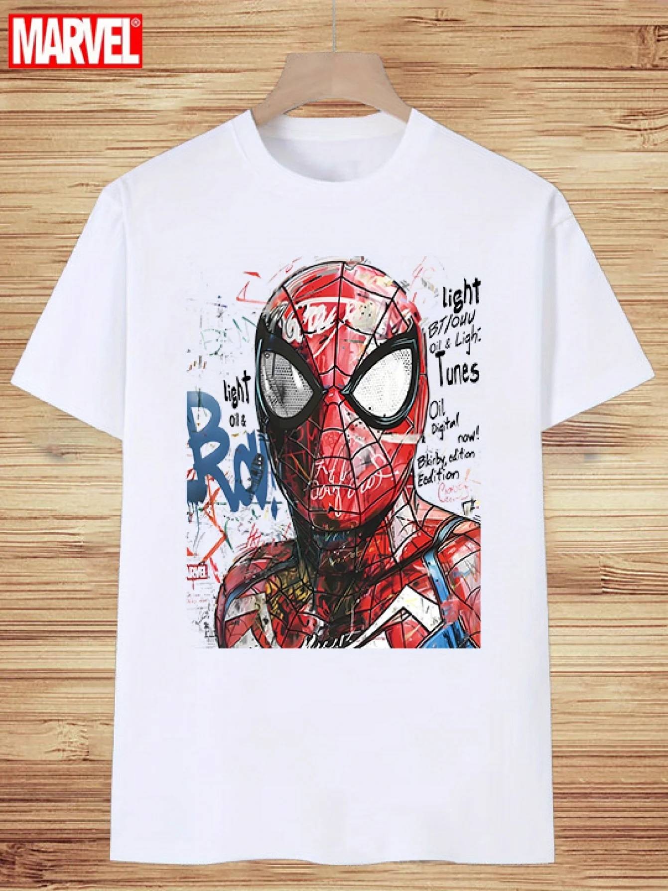 

Marvel Spider-Man Boy Men Summer T-Shirt Kids Girl Family Parent-Child Clothing Casual Oversized Women Short Sleeve Y2k Top