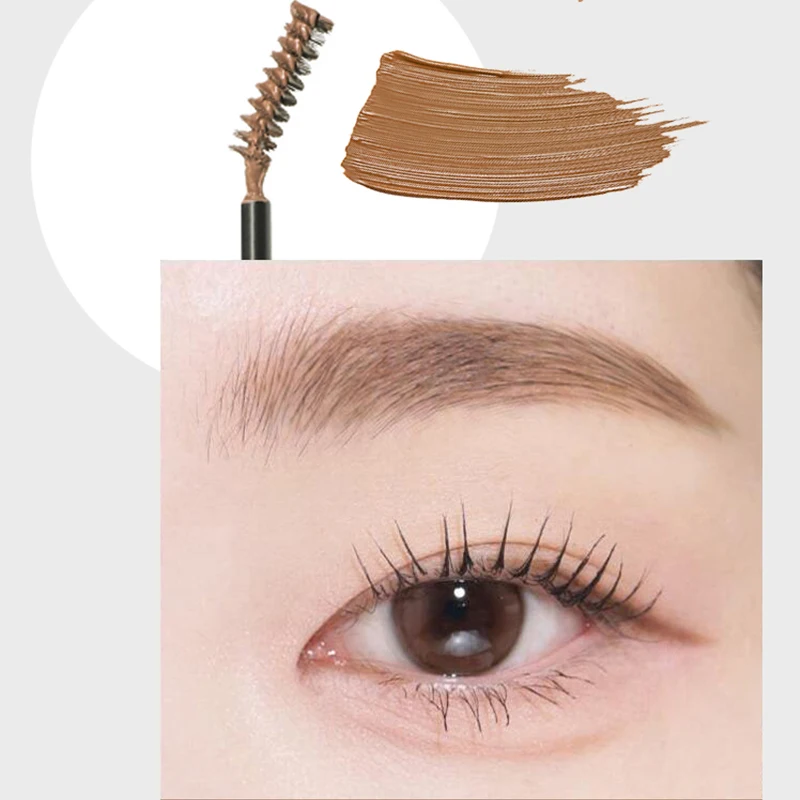 Tintura de sobrancelha INTOPOPOP pode ser aplicada com apenas uma escova, tornando-o fácil de segurar para maquiagem sem manchas ou modelar