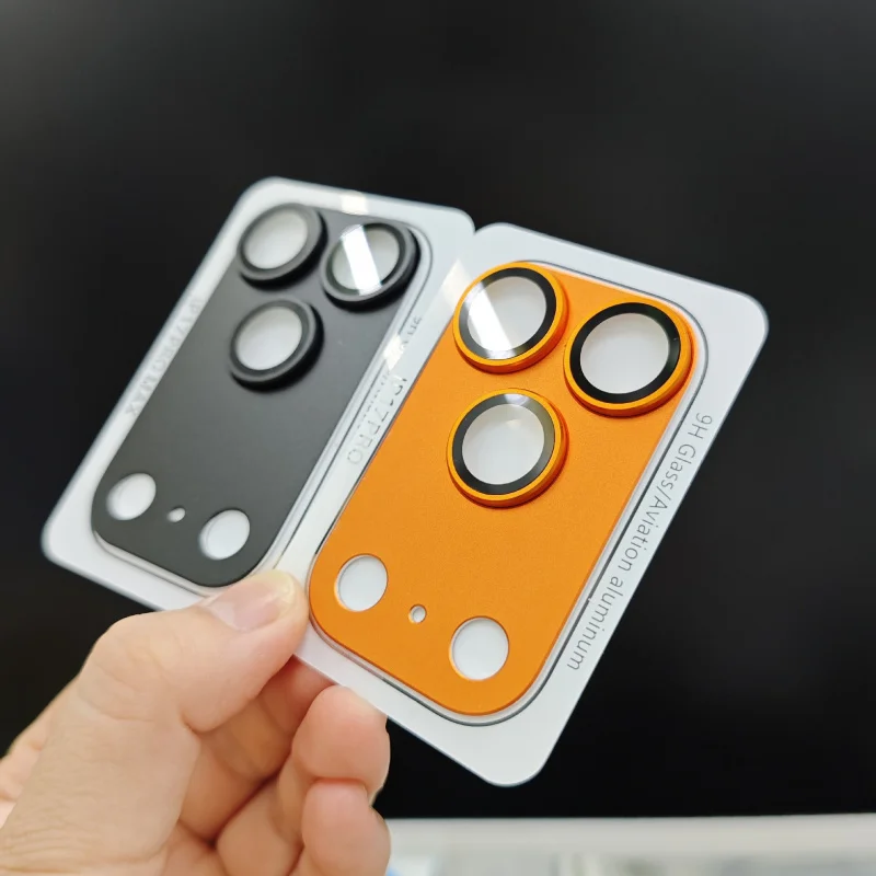 Folia ochronna na obiektyw aparatu iPhone 17 Pro Max, matowe szkło hartowane, zintegrowane szkło, folia ochronna na tylny aparat Apple 17 Pro