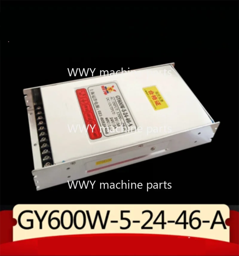 

CNC Router Switch Power Supply GY600W-5-24-46 Triple Output DC5V 3A 24V 3A 46V 11A for Laser Cutting and Engraving Machine