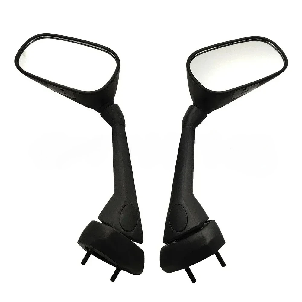 Motorcycle Left Right Rear View Mirror Rearview Side Mirrors for 2007-2013 Yamaha FZ1 FAZER Black - view 2