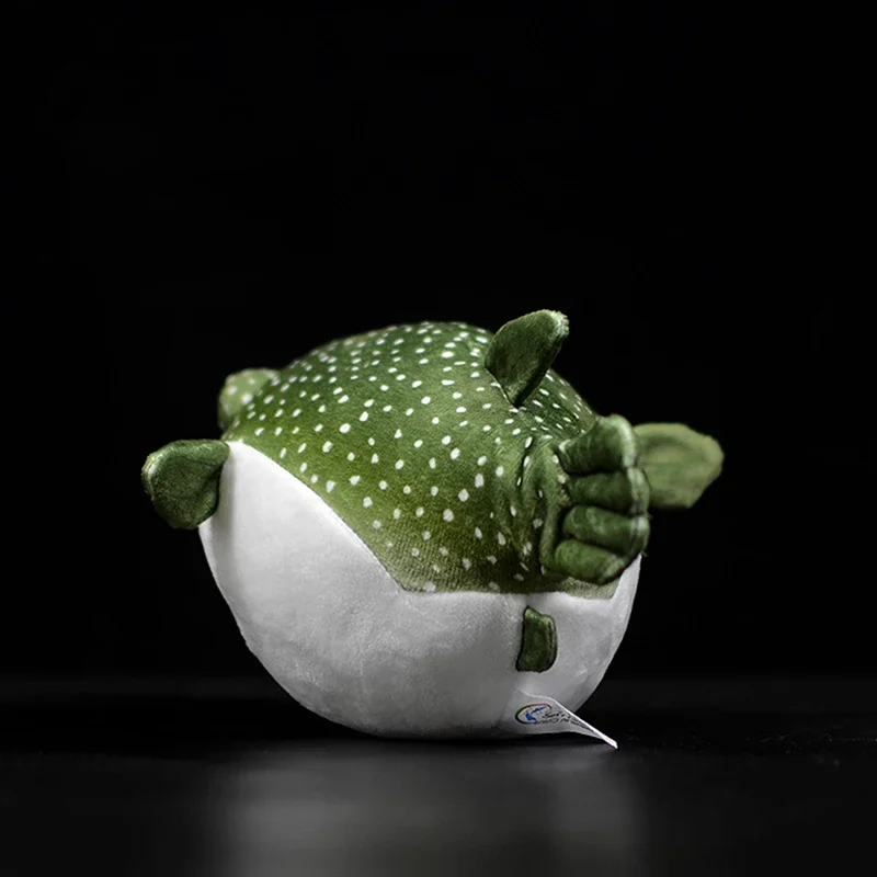 محاكاة Pufferfish محشوة ألعاب من نسيج مخملي Tetraodontidae نابض بالحياة لينة البحر الحيوان المنتفخ الأسماك الدمى لهدية عيد الميلاد