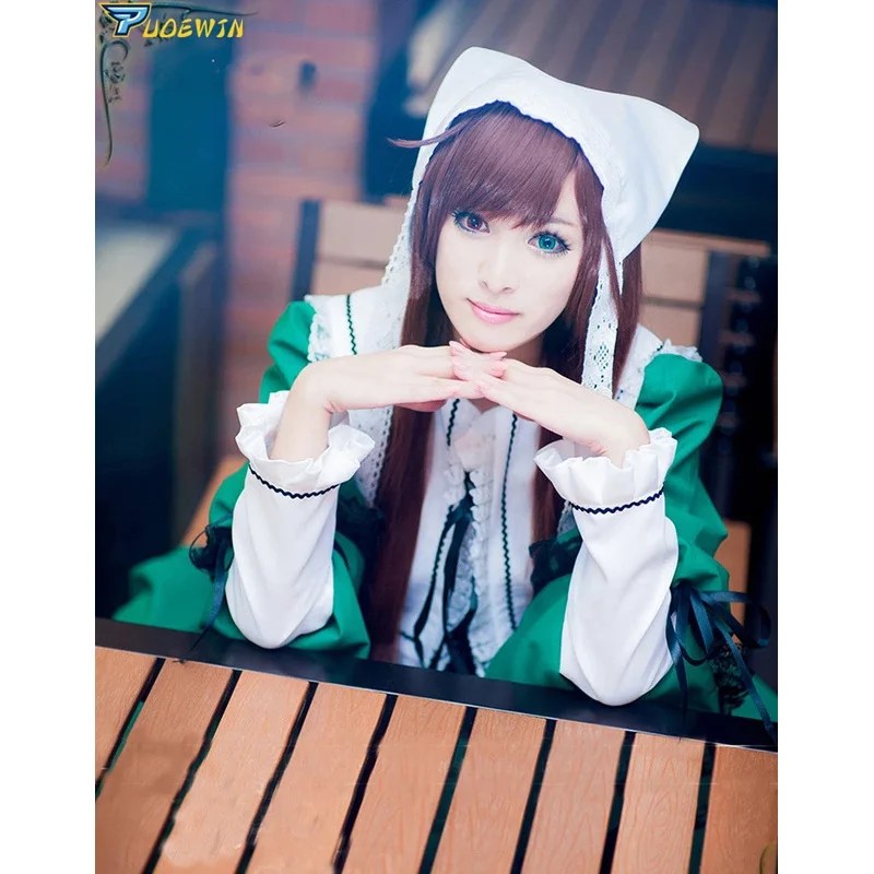 DY20روزن البكر SuiSeiSeki تأثيري حلي فستان أخضر هالوين اليشم ستيرن سوي سيكي تأثيري حلي25