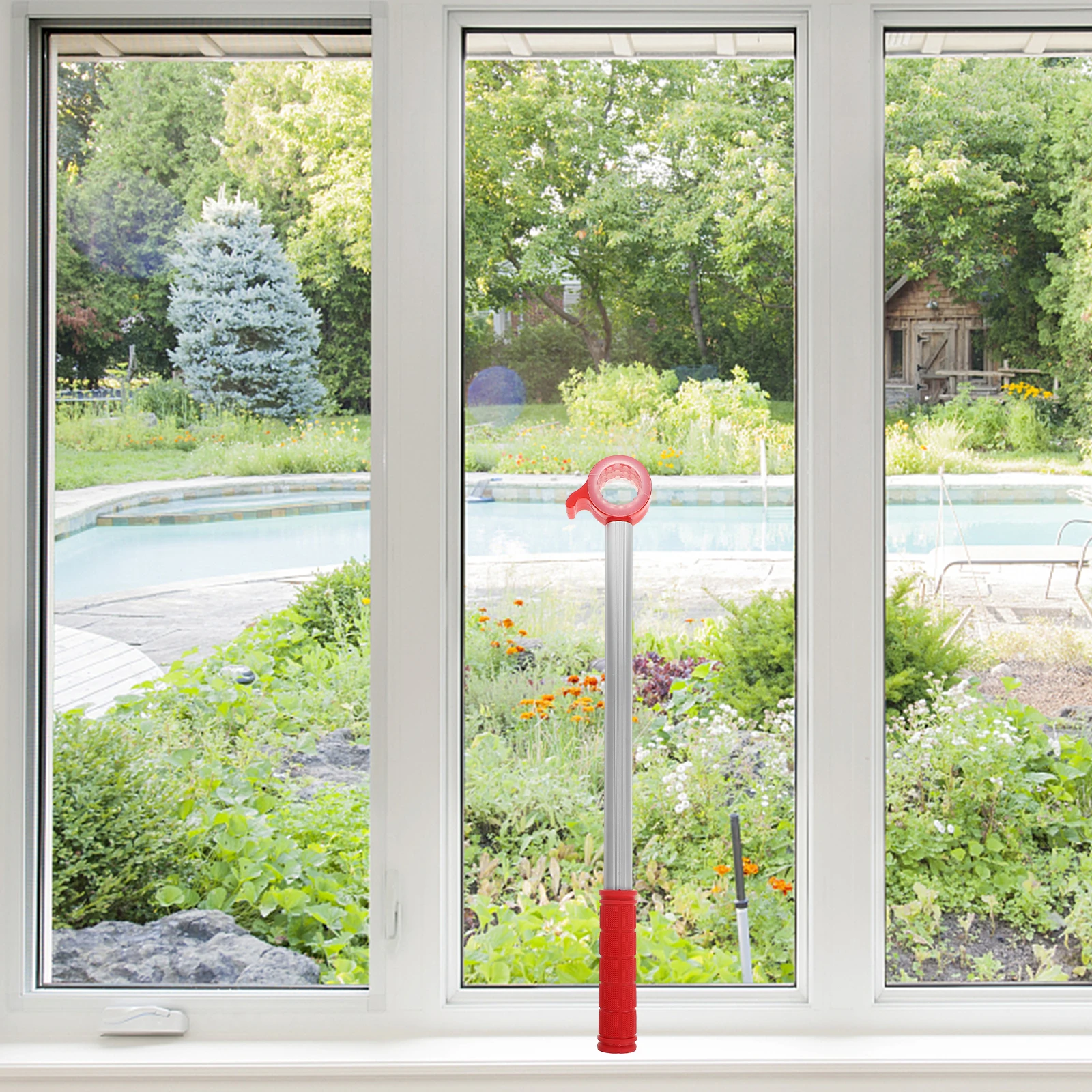 

Window Opener Tool Alloy Material Suitable For Bay Sliding Windows Easy Operation Simple Design Userfriendly