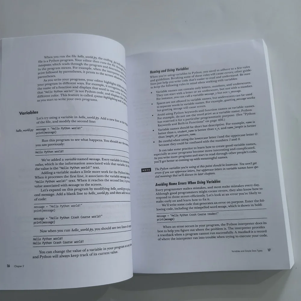 Python Crash Course A Hands-On, Project-Based Introduction to Programming Paperback English book