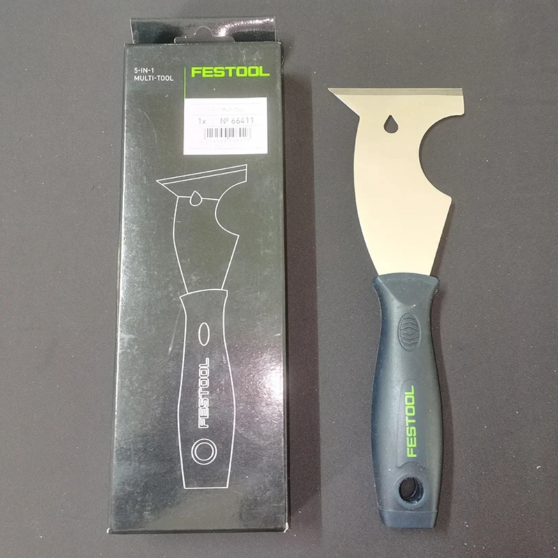 FESTOOL 66411 Original 5-In-1 Painters Multi-Tool Putty Knife Metope Repair Paint Cement Apply Hand Tools