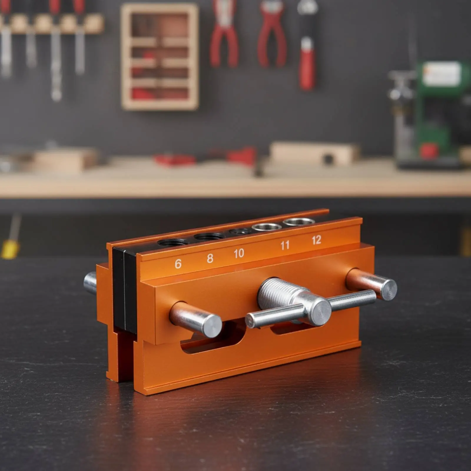 Perpendicular Hole Drilling Guide Easy Alignment Perpendicular Hole Drilling Jig Carpentry Drill Guide Aluminum Alloy Frame