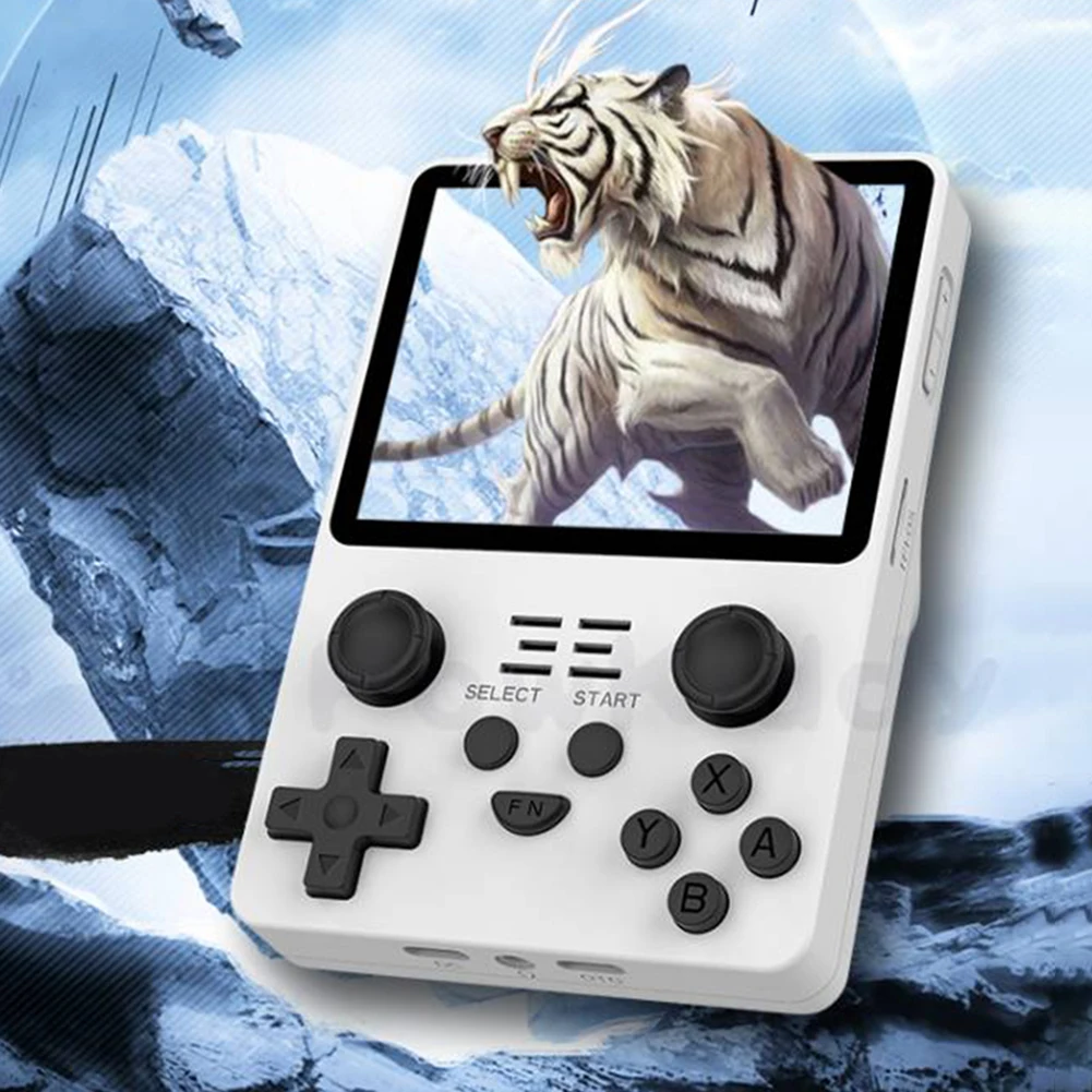 

Handheld Mini Game Console 3.5inch IPS Screen Retro Video Games Console Support 2.4G/5G Wi-Fi RGB20S 3500mAh Open Source System