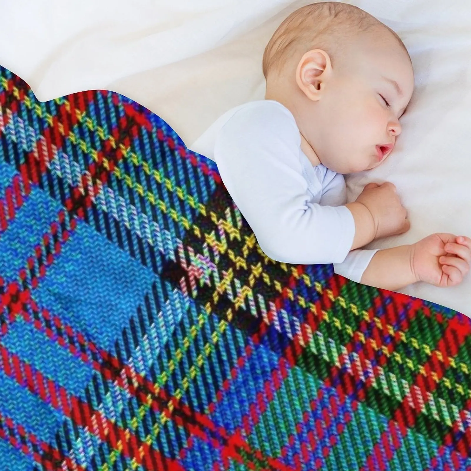 بطانية رمي الترتان من أندرسون كلان للأريكة، بطانيات رمي كبيرة جدًا من القطيفة الناعمة #5