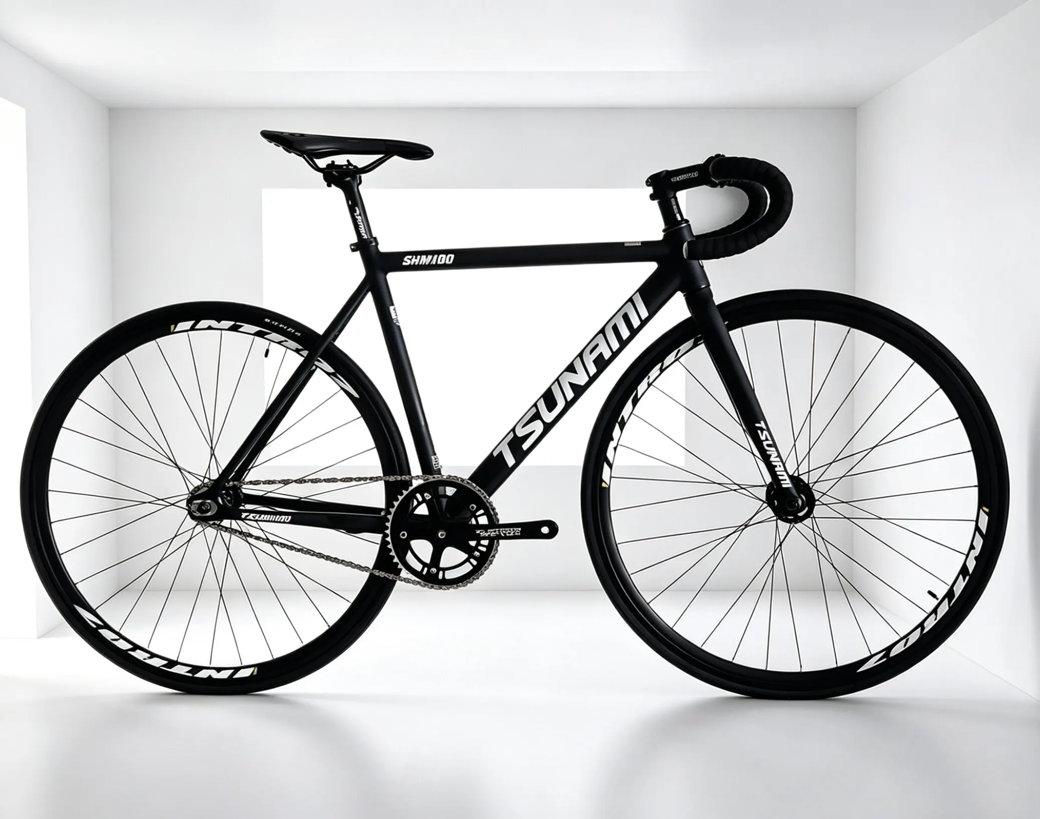 TSUNAMI SNM100 Fixed Gear Bicycle 6061 Aluminum Alloy Racing Track