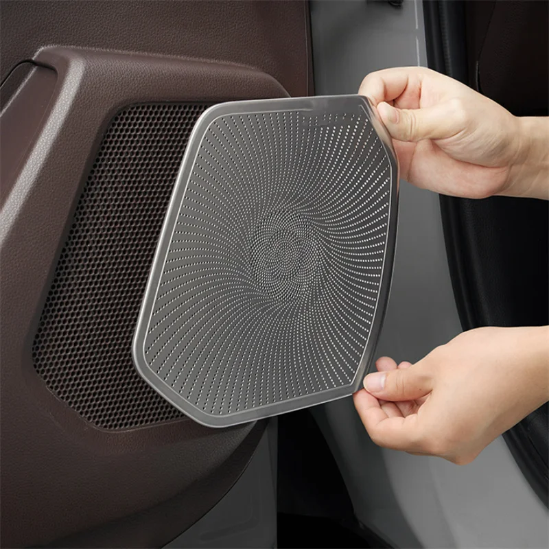 

Interior Door Speaker Audio Loudspeaker Decoration Cover Trim Car Styling For Toyota Highlander Kluger XU70 2021 2022 2023