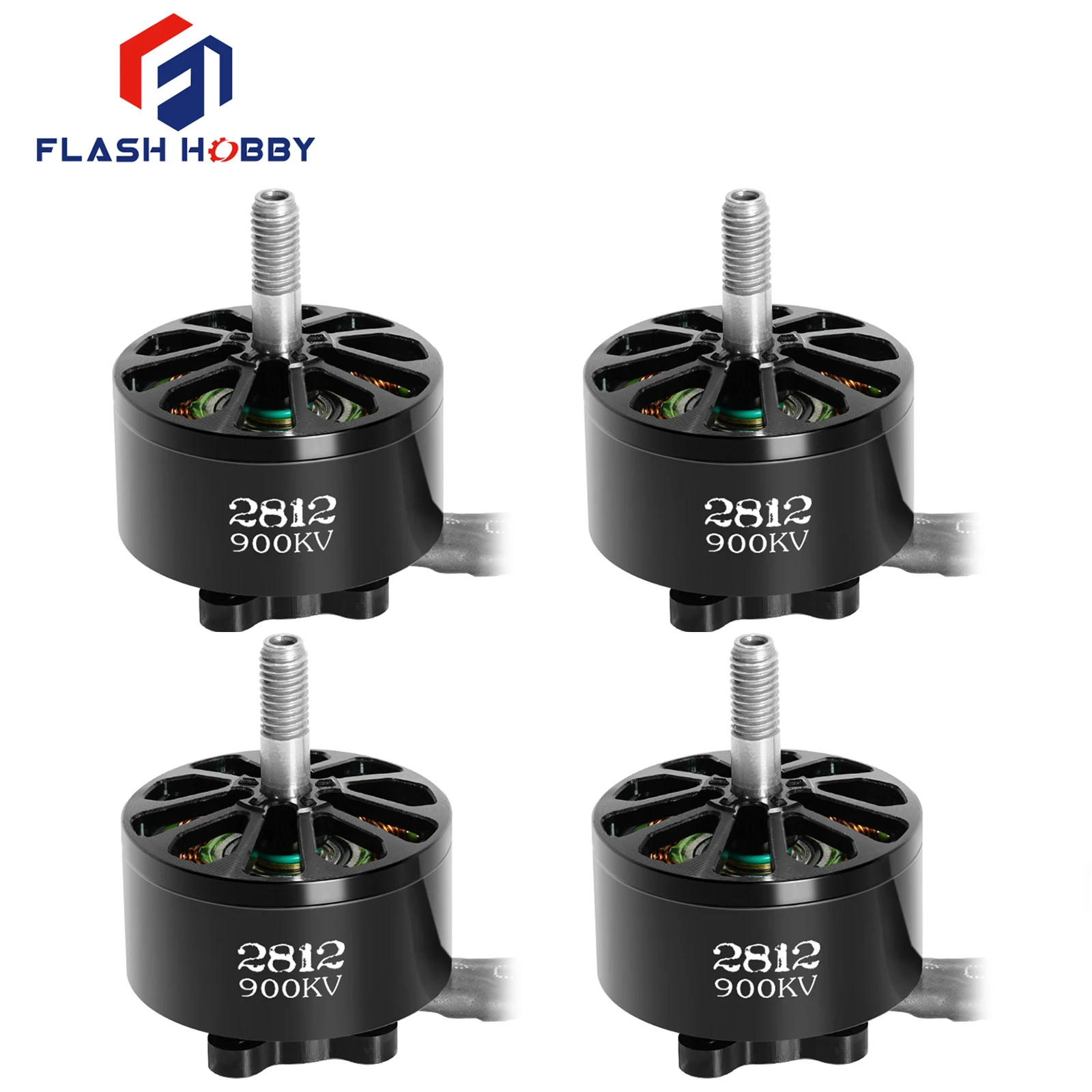 FLASHHOBBY  A2812 2812 900KV 3-6S Brushless Motor for 7 8 9 10 inch FPV Racing Drone