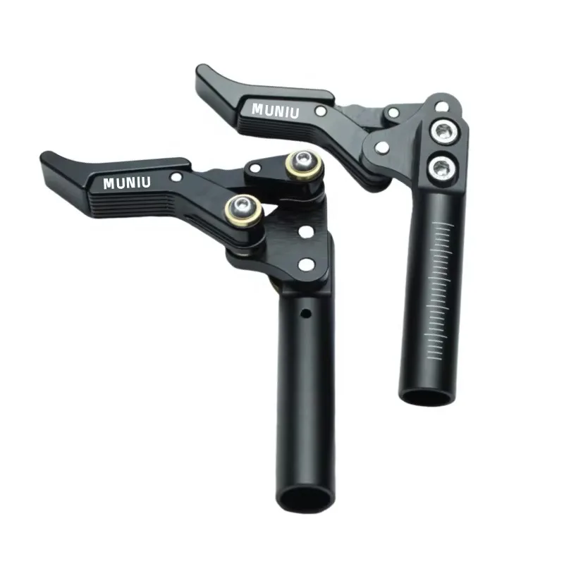 Aluminum Alloy Manual Wheelchair Hand Brake Replacement Spare Accessory for Sport Rehabilitation Wheelchair