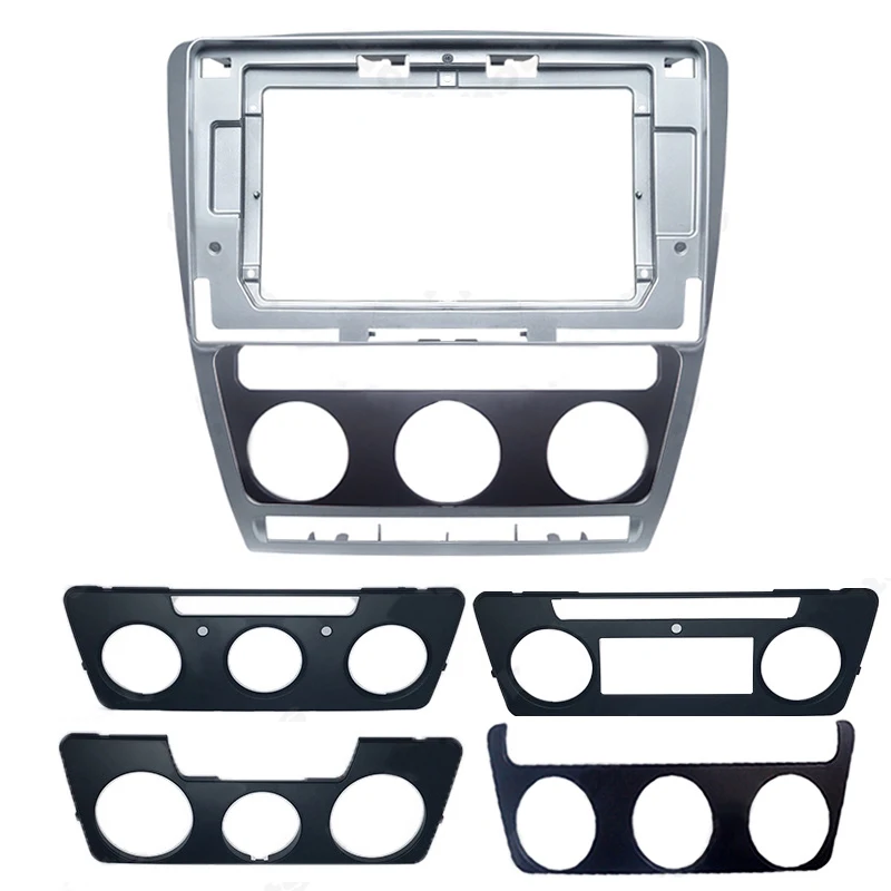 Автомобильный радиоприемник 10 дюймов для SKODA OCTAVIA 2004-2014, Android, стерео, MP5, GPS-плеер, панель, корпус, рамка, 2Din, головное