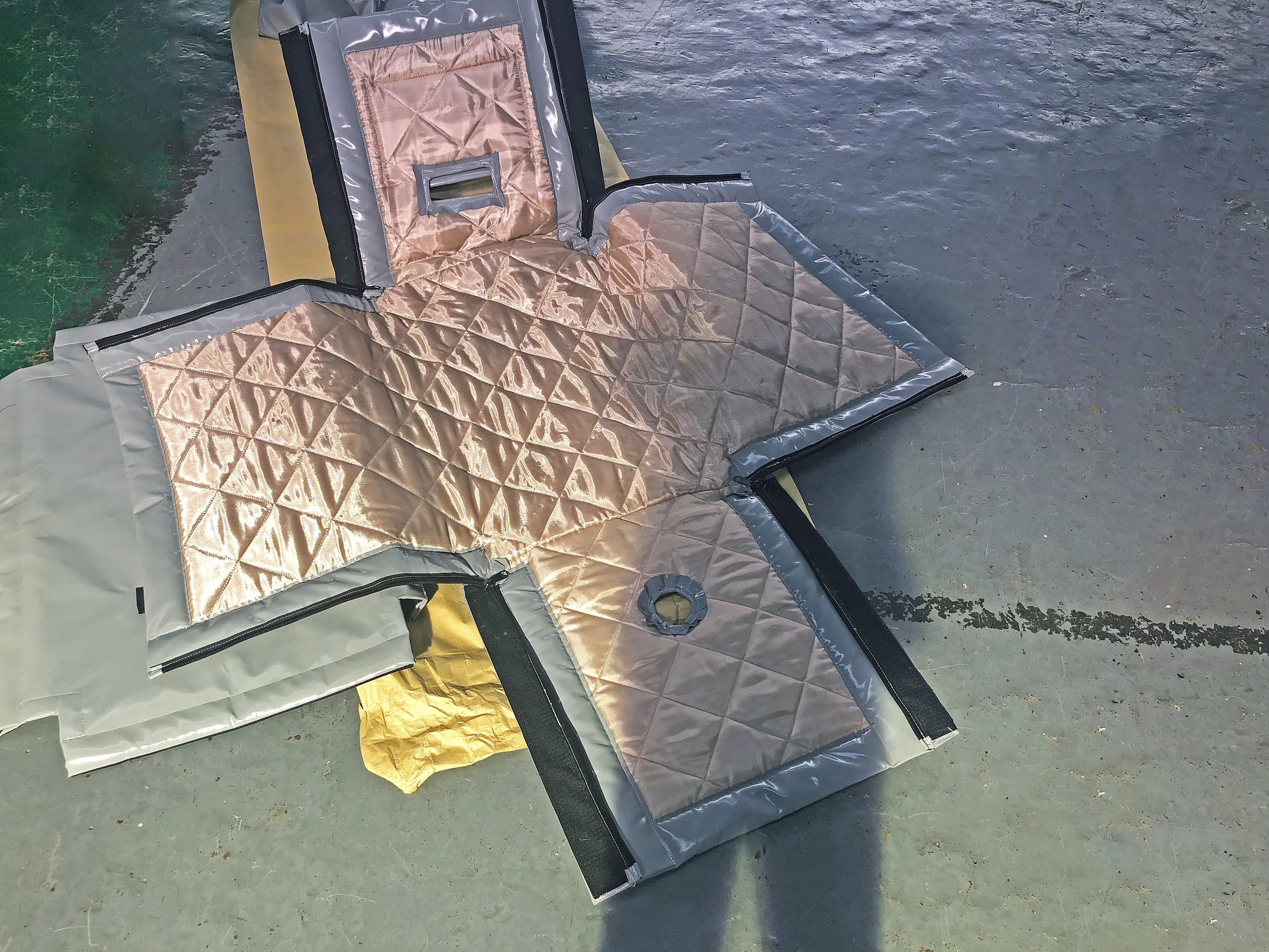 Selimut Kotak Generator Akustik Pvc Kedap Suara Litong