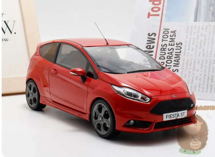 

OTTO 1/18 FORD FIESTA MK7 ST RACE Limited Resin Model Car Diecast Display Gifts