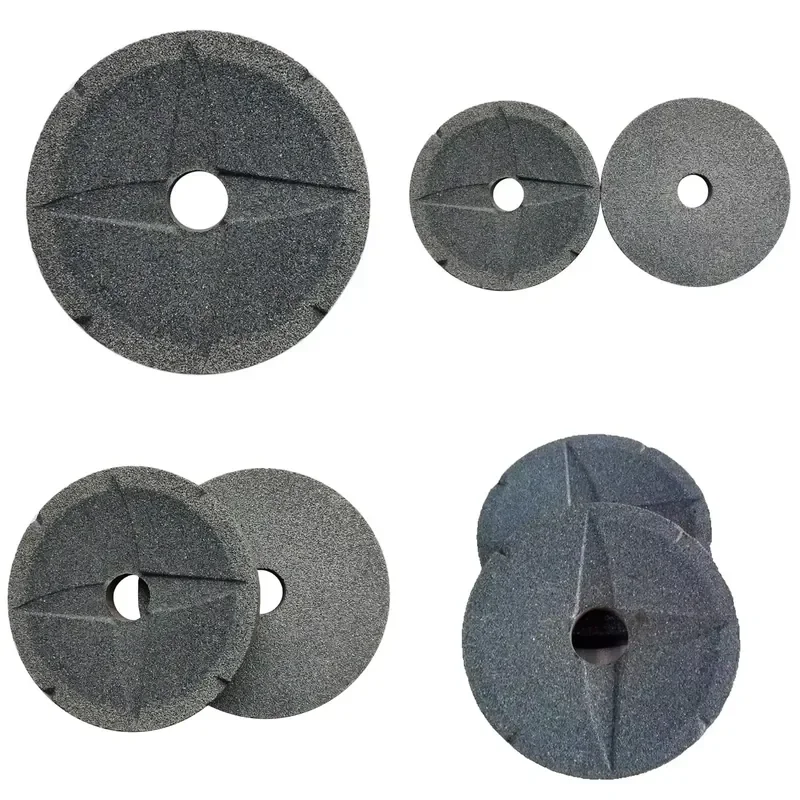 Ceramic Bonded Silicon Carbide Disc Grinding Wheel for Glass Polishing Stainless Steel Aluminum Grinding Disc
