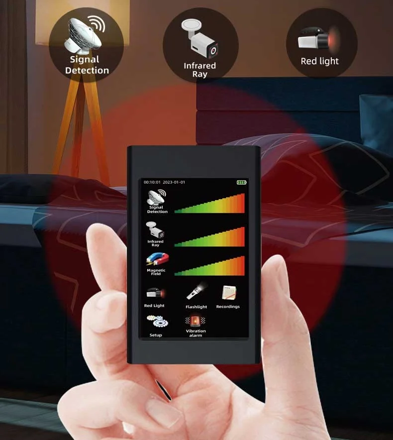 

Ai Simple Operation Anti-Spy Camera Bug Detector