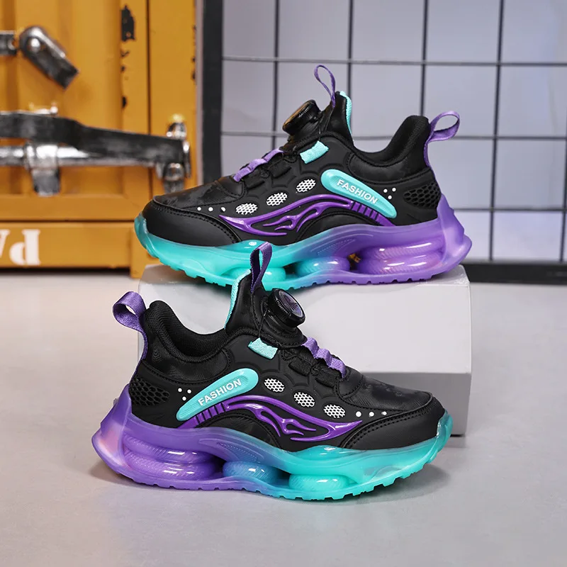 Boy Shoes Chunky Sneaker Kids Lightweight Running Shoe Girls Footwear Outdoor Casual Walking Trainers for Older Children Shoes