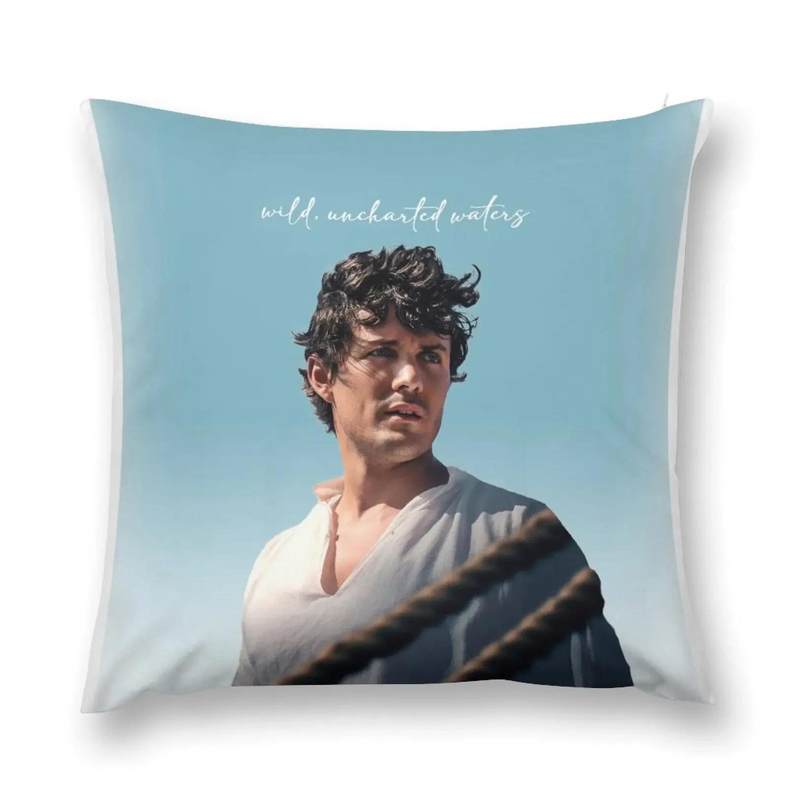 Prince Eric Wild, Uncharted Waters Throw Pillow New year Sitting Cushion christmas decorations 2025 Marble Cushion Cover pillow