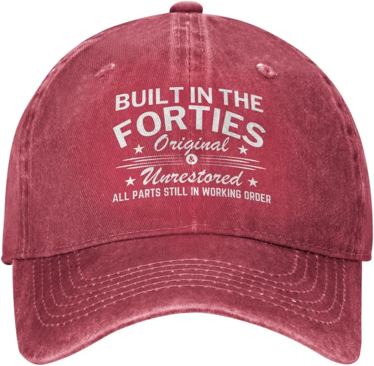 Built in The Forties Hat Built in The Forties Built in The Forties Original and Unrestored Baseball Cap Trucker Hat