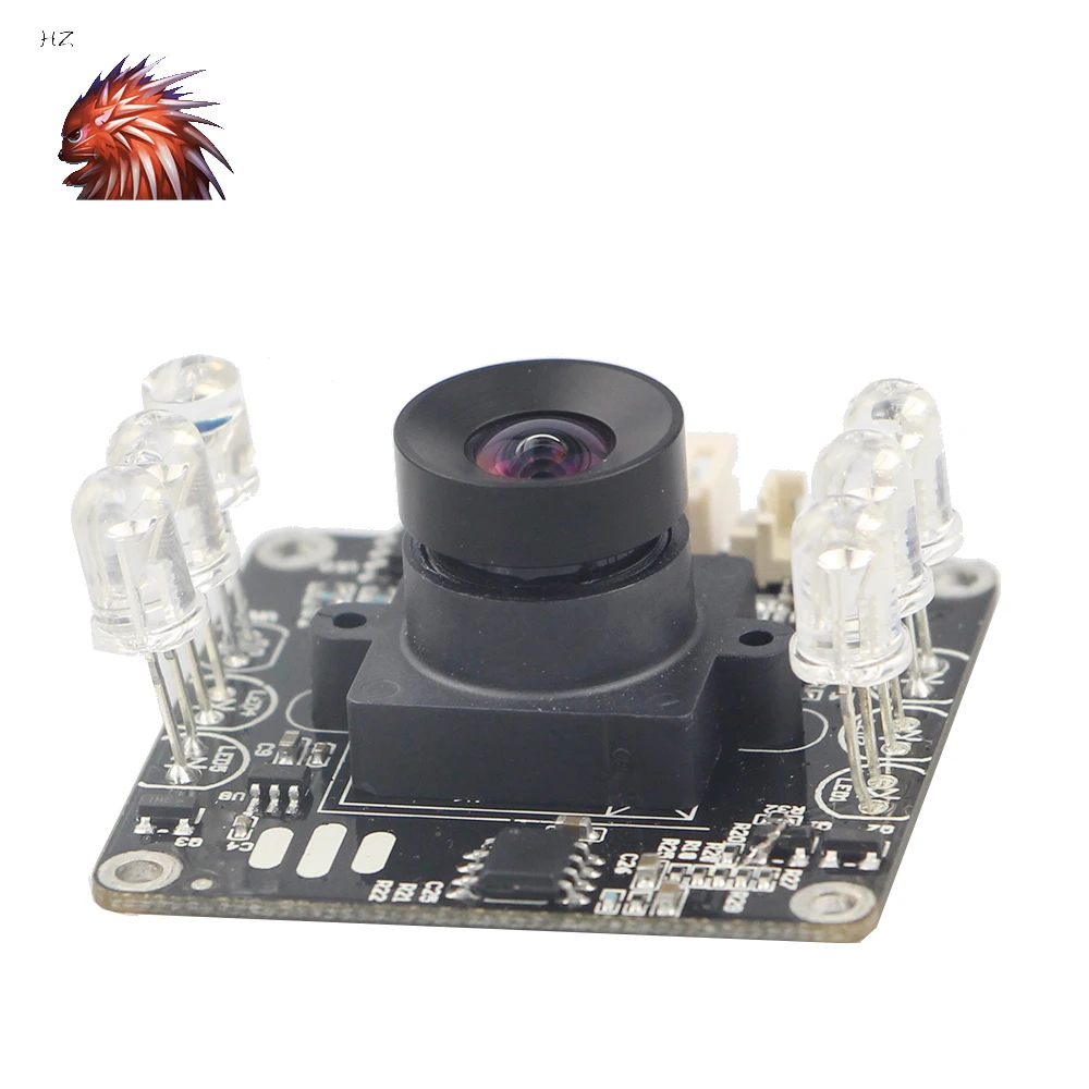 

AR0230 2mp IR Camera Module with IR Light 850nm Monochrome USB2.0 32x32mm Camera ModuleS