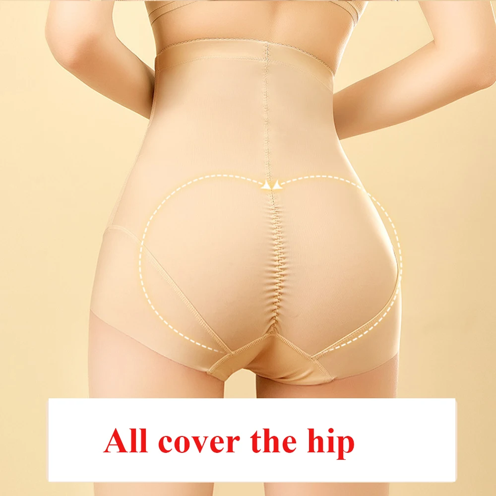 Body Shaper Underwear Tummy Control Women High Waist Abdomen Shapewear Panties Reducir El Abdomen Y Cintura