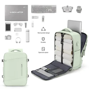 حقيبة ظهر للسفر للنساء والرجال أفضل طائرة مقصورة معتمدة للطيران كبيرة 40x30x15 أعلى 4 مبيعات 40x30x15 سفر - رقم 4