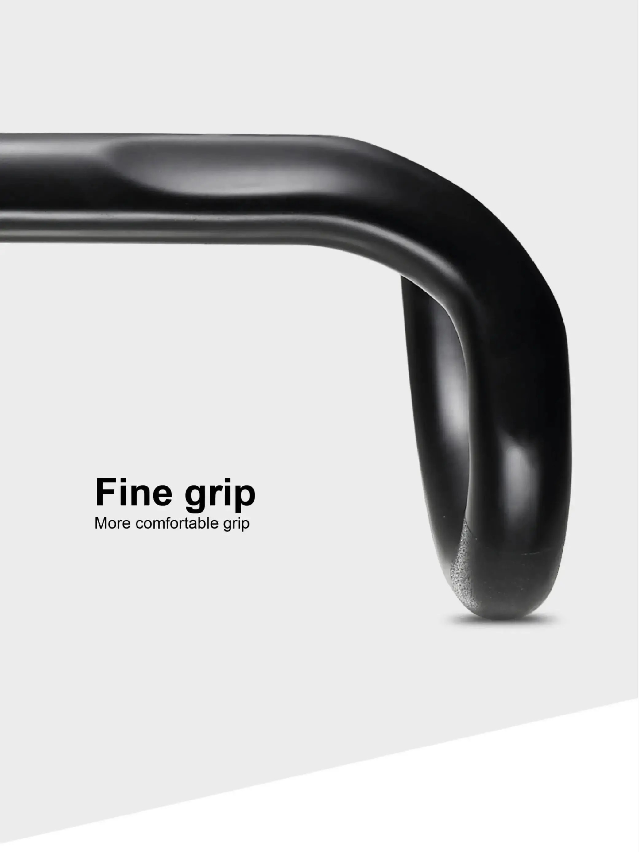 AliExpress NONE Carbon Fiber Handlebar Road Bike Drop Bar Bicycle Handlebar Road Bike Handlebar 31.8mm 400/420mm Bicycle Parts Black UD