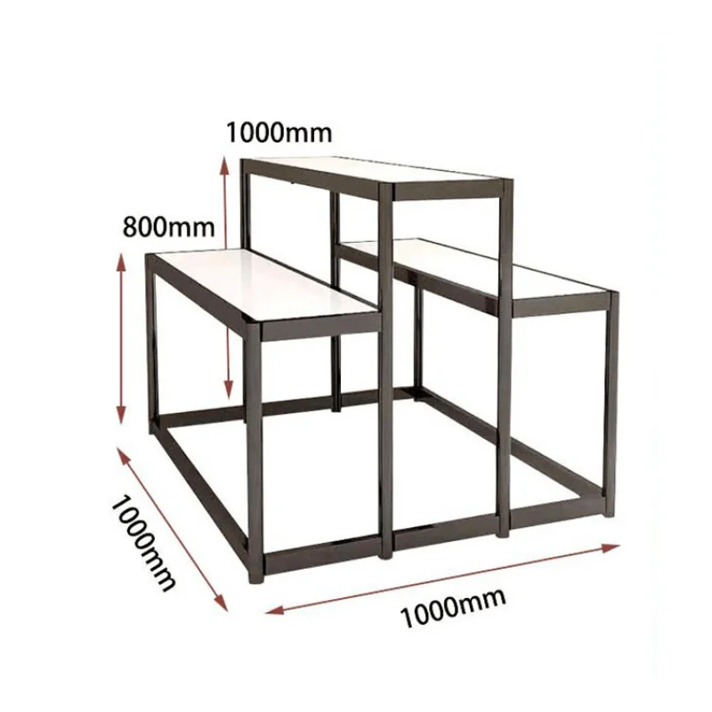 Aangepaste, Professionele Schoenenwinkel Display Rekken Slipper Display Stand Metalen Schoen Display Rek