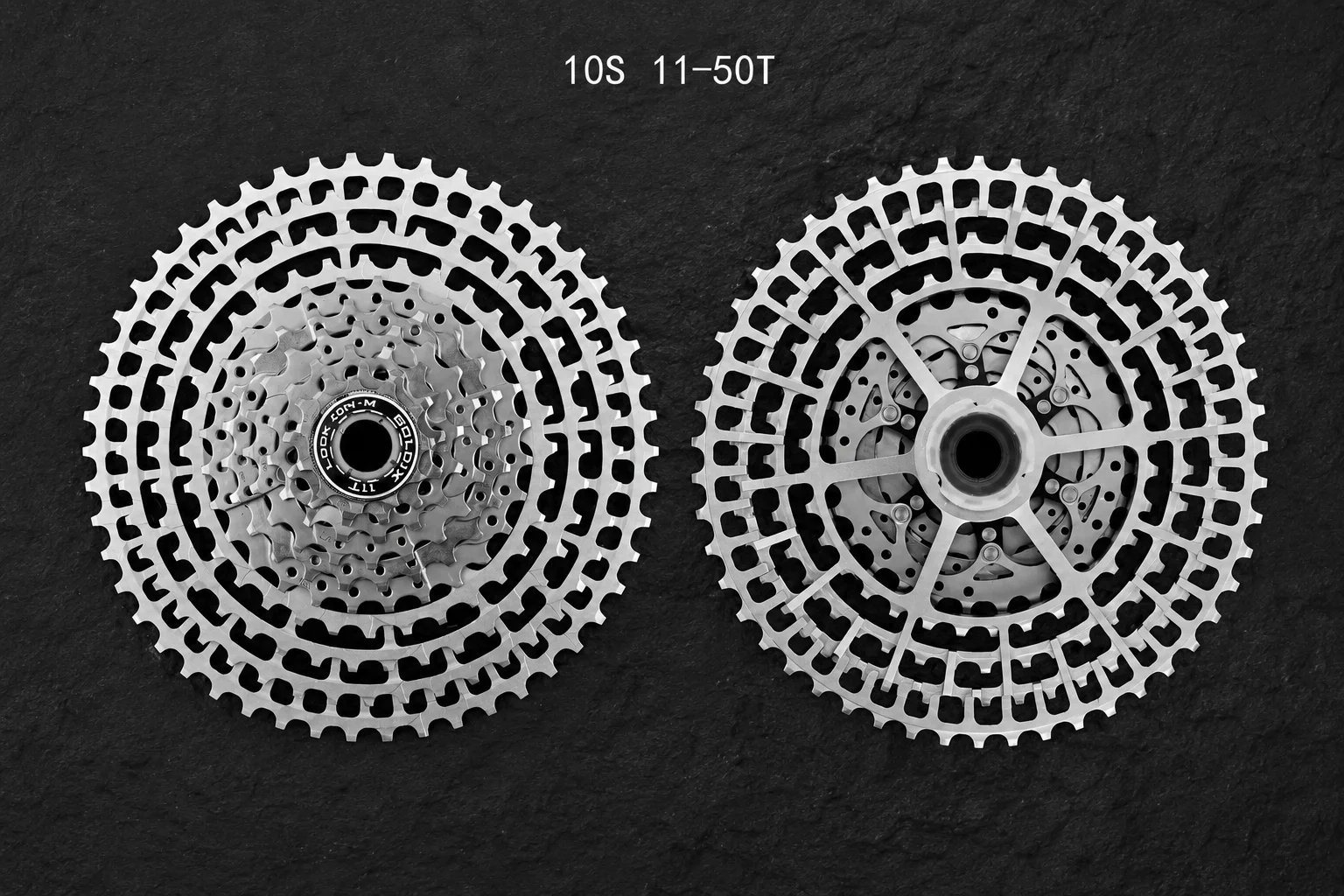 GOLDIX 10/11/12-fach MTB-Kassette 46T 50T 52T HG-kompatibel Ultraleichtes Split-Mountainbike-Kettenrad für XC-Radfahren – Detail 10