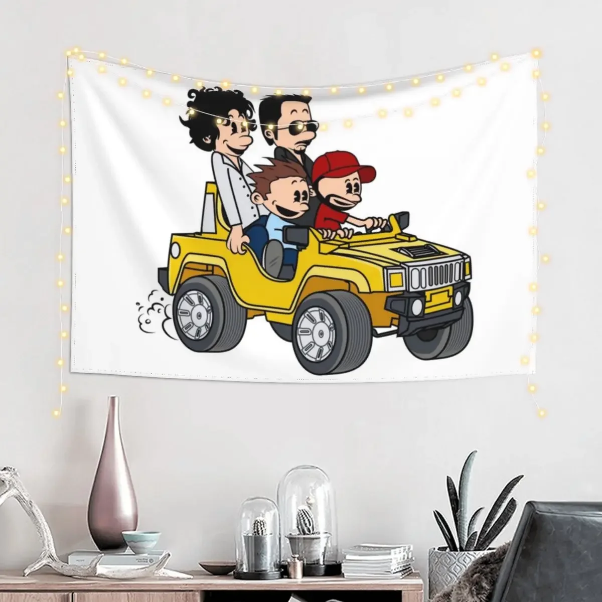 Hitting Queens Boulevard Tapestry Decor Home Room Aesthetic Tapestry