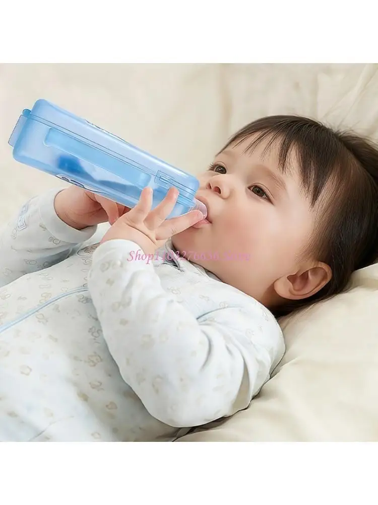 R6FD PP Squeezable Baby Puree Container Box Safe And Healthy For Kids