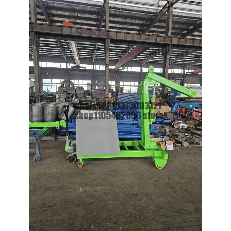 Mobile crane Small crane Lift Simple hydraulic movable simple electric small crane