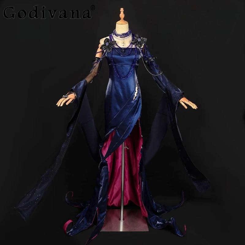 

Coser Game Cosplay Costume Dress Women Halloween Party Christmas Play Role Clothes Girls Path To Nowhere Cabernet Carnival Dress