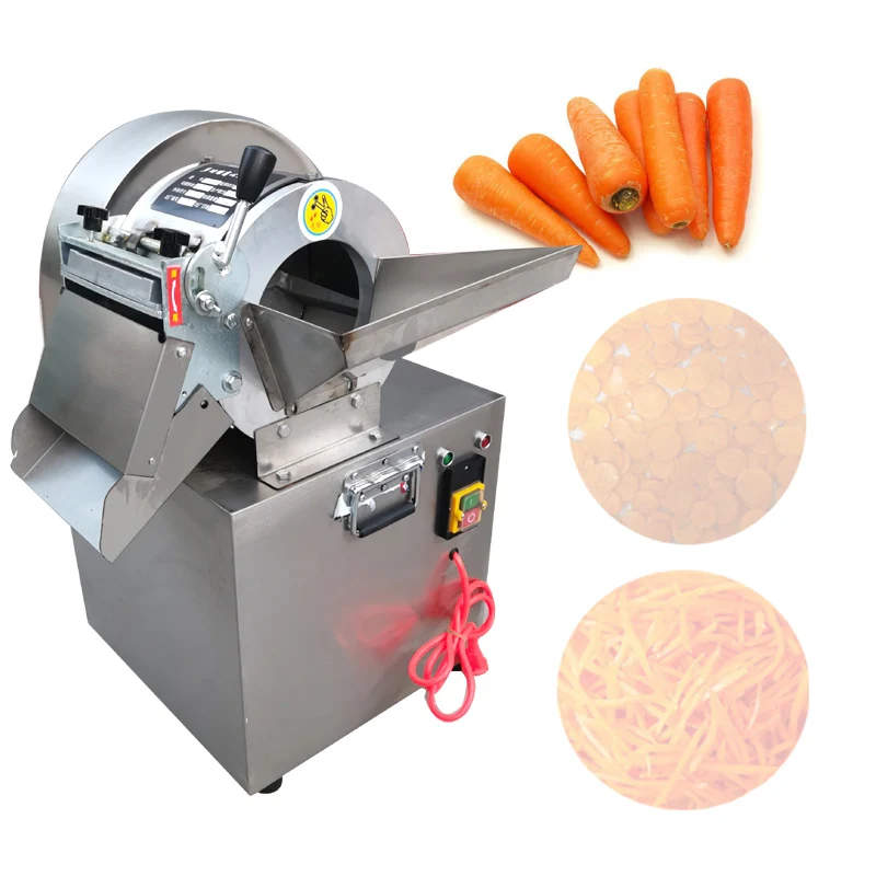 Electric Vegetable Cutter Commercial Automatic Fruit Vegetable Cutter Machine For Slicer Shredder Potato Radish