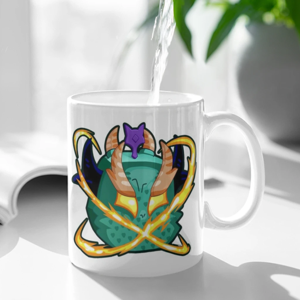 

Cartoon game B-Blox_Fruits Coffee Mug Tea Cup 11oz Coffee Cup Funny Birthday Gifts for Women and Men Ceramic Mug Cup
