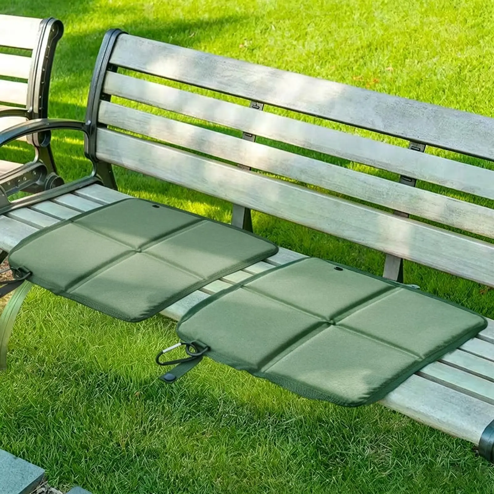Seat Cushion Outdoor Portable Waterproof Oxford Cloth Beach Mat Comfort Foldable Seat Foam Pad For Outdoor Activities Camping