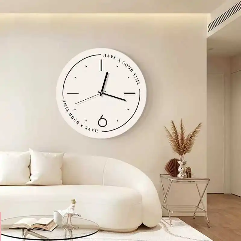 Nordic Wall Clocks Minimalist Living Room Clock Wall Art Decoration Clocks Silent Mechanism Aesthetic Watches Home Ornaments