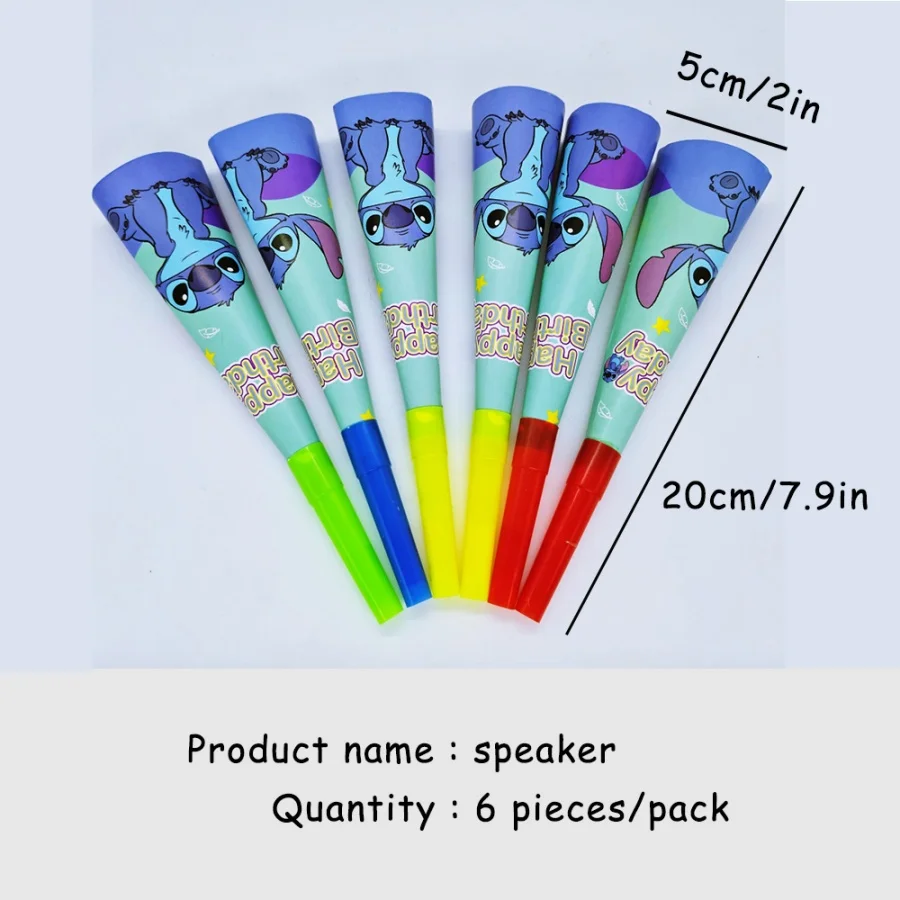 Anime Lilo & Stitch Stitch-thema blauwe feestbenodigdheden, decoratiebanners, cadeauzakjes, wegwerp papieren bekers, borden, tissues - afbeelding 1