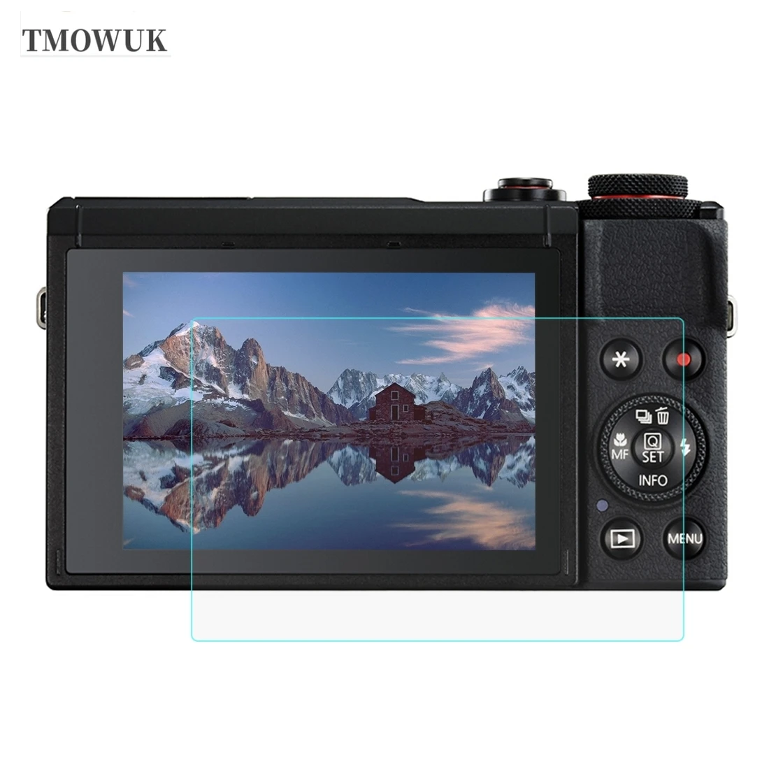 

For Canon G7X3 850D M200 Tempered Glass Screen Protector LCD Protective Film 9H Hardness HD Clear Anti-Scratch Camera Protective