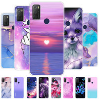 For TCL 20E Case For TCL 20Y Shell Shockproof Cover Clear Protect Soft Silicone Fashion Phone Cases For TCL 20Y 20E Coque Funda