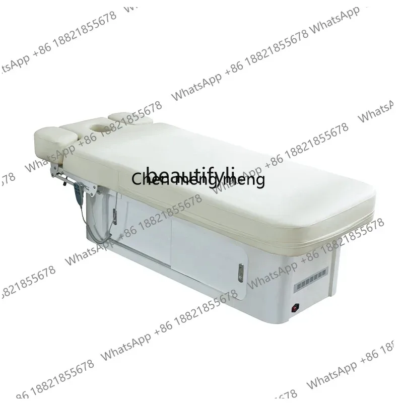 03 Electric Beauty Bed Beauty Salon Latex Multi-Functional Body Tattoo Embroidery Massage Couch Thickened