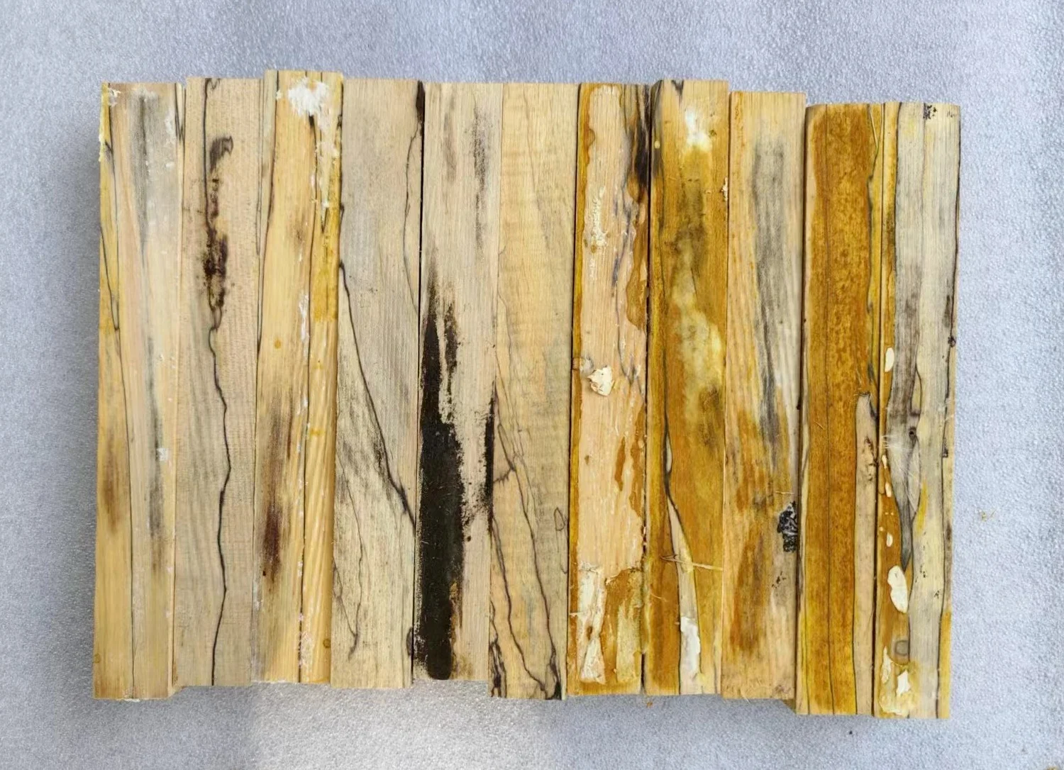 20x20x120 مللي متر 22X22X180 مللي متر قلم خشب القيقب الفارغ