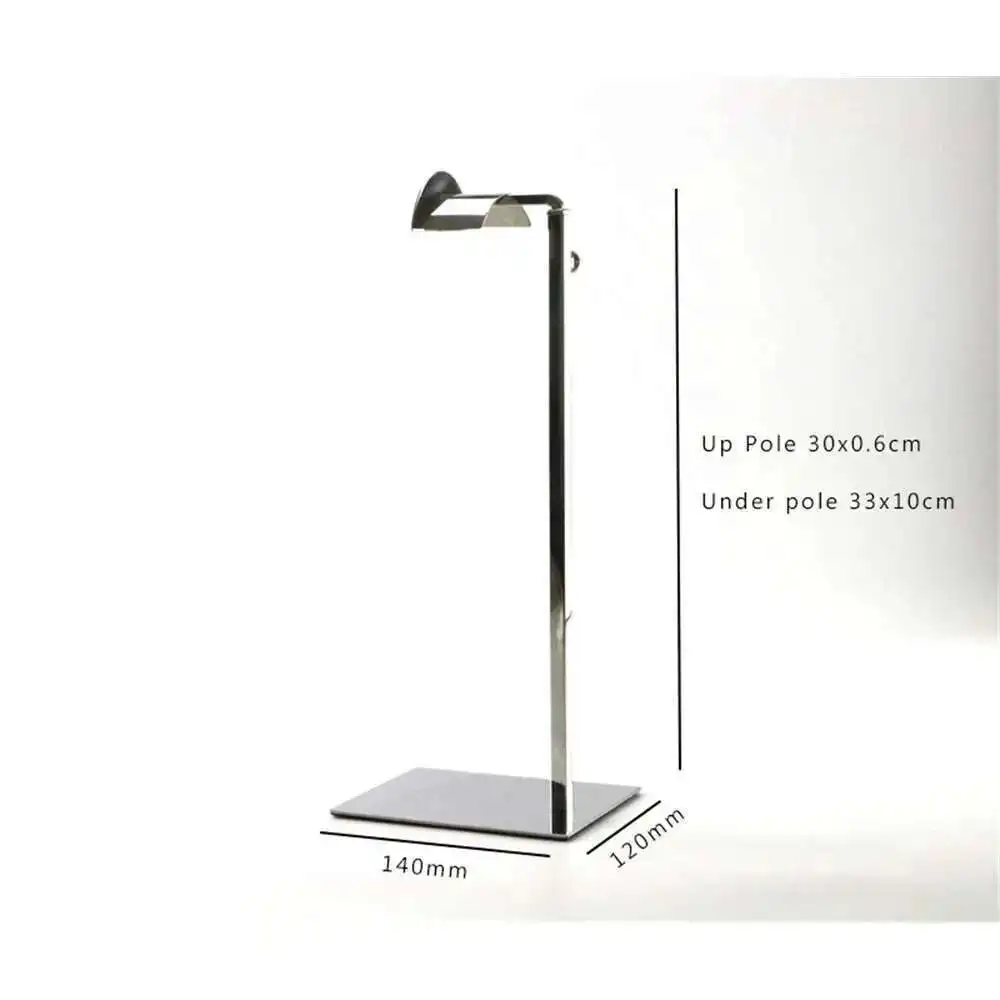Hot Sale Adjustable Three Colors Metal Handbag Display Rack Women Handbag Bag Showing Wig Hat Scarves Display Stand Holder Rack - Image 2